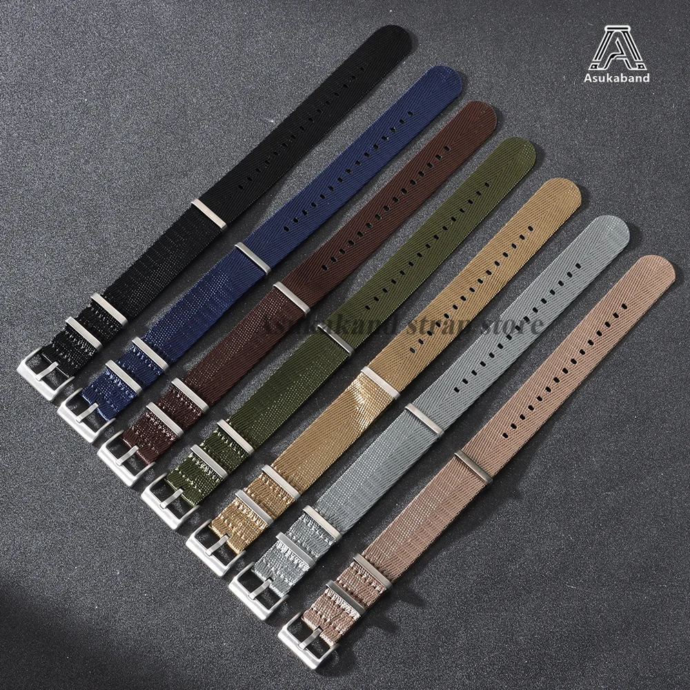 Pulseira Preta de 20mm 22mm 24 - Men'S Accessories Premium avaliação e preço