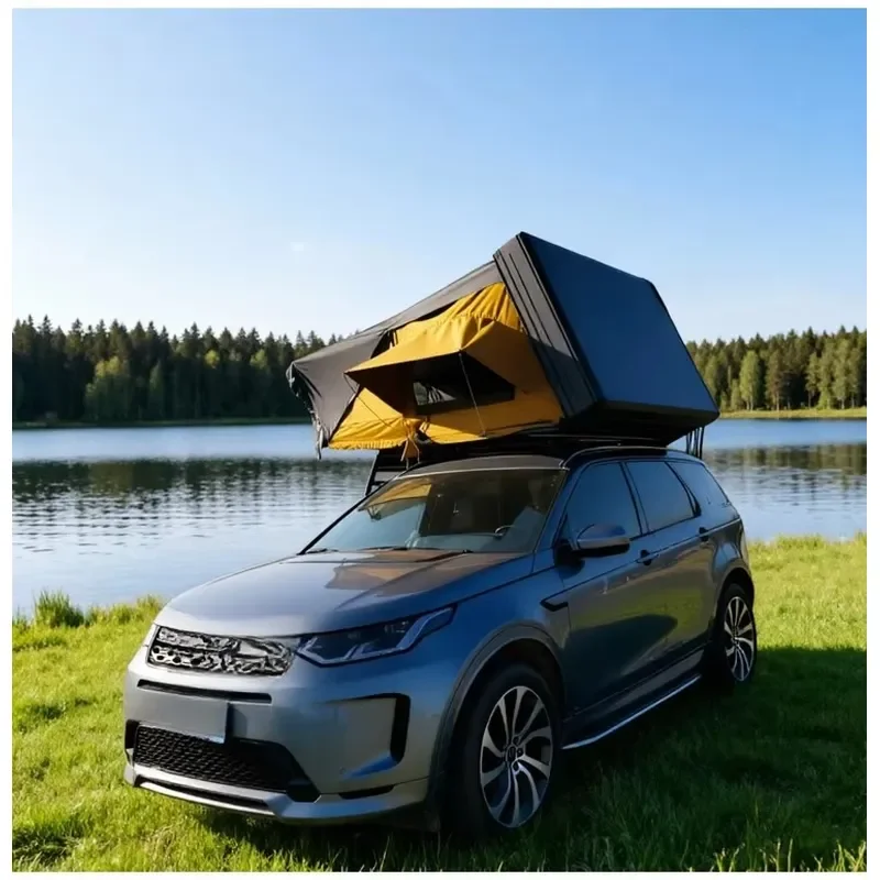 Aluminum Alloy Roof Tent, Foldable, Outdoor Vehicle-mounted Camping