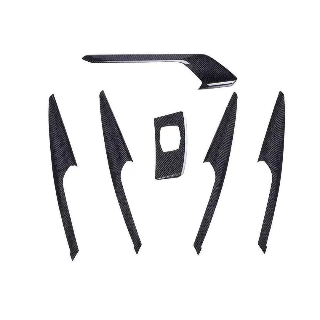 

Oiomotors High Quality Carbon Fiber Interior Trim 6PCS for BM G01 X3 F96 X3M G02 X4 F98 X4M Non LCI