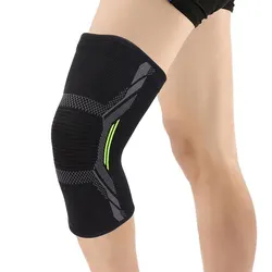 Single Knee Pad Knitted Nylon Sports Riding Protective Gear Running Basketball Skipping Rope Warm Cold Proof Foot Pads