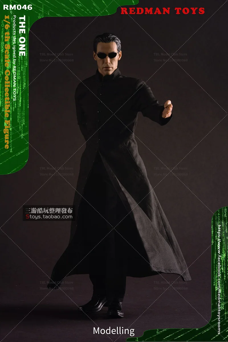 Auf Lager REDMAN RM046 1/6 Scale Collectible The Matrix Wake Up Neo 12 Zoll Male Solider Action Figure Modell Spielzeug für Fans