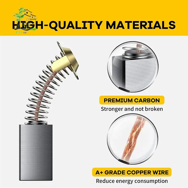 

A05E-N398321 Carbon Motor Brushes Polisher DWP849/DWP849X - 2 Pack