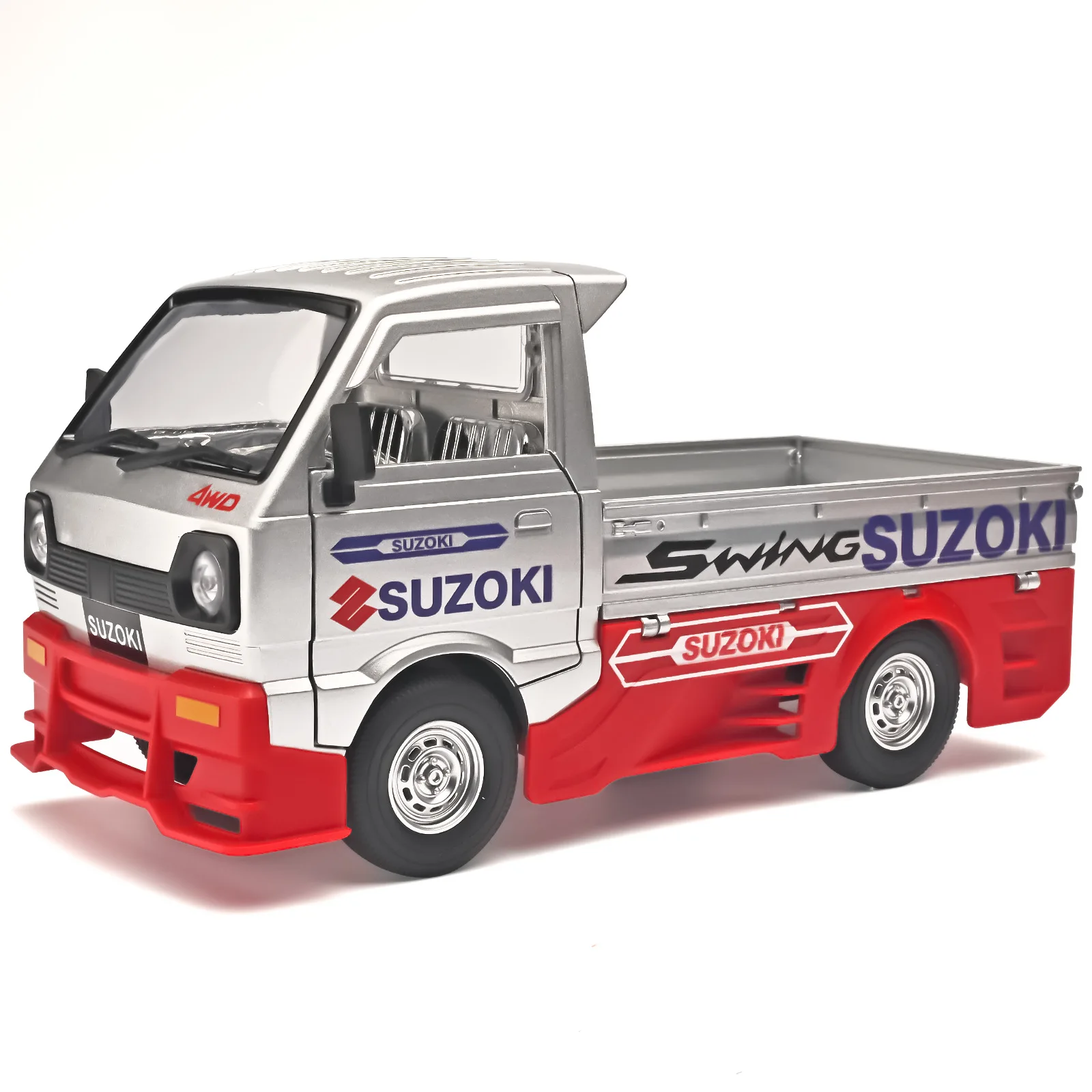 

1: 24 simulation Liuzhou small truck alloy model car model sound feedback children's toy boy ornament