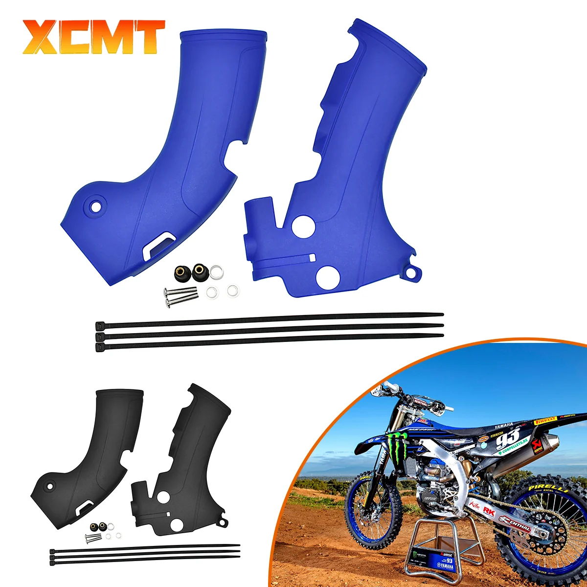 

Motorcycle Frame Guards Covers Protectors For YAMAHA YZ250F YZ450F YZ450FX YZ 250F 450F 450FX 2018 2019 2020 2021 Dirt Bike