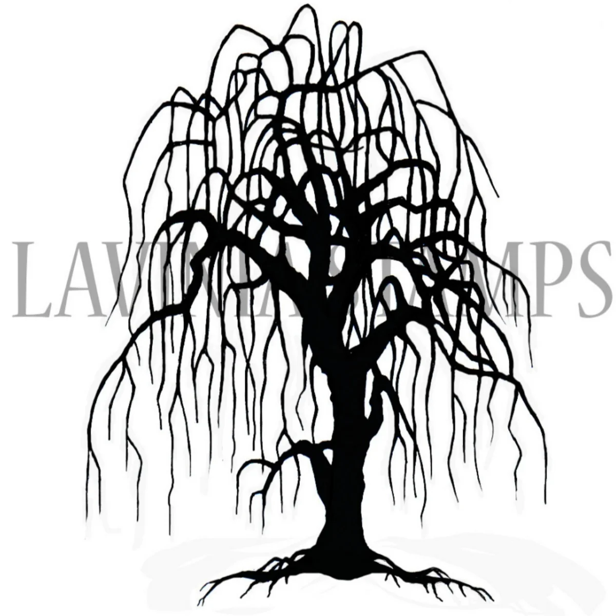 Weeping Willow Tree Clear Stamps For DIY Scrapbook Craft Decoration Embossing Template Supplies Greeting Card Handmade 2024