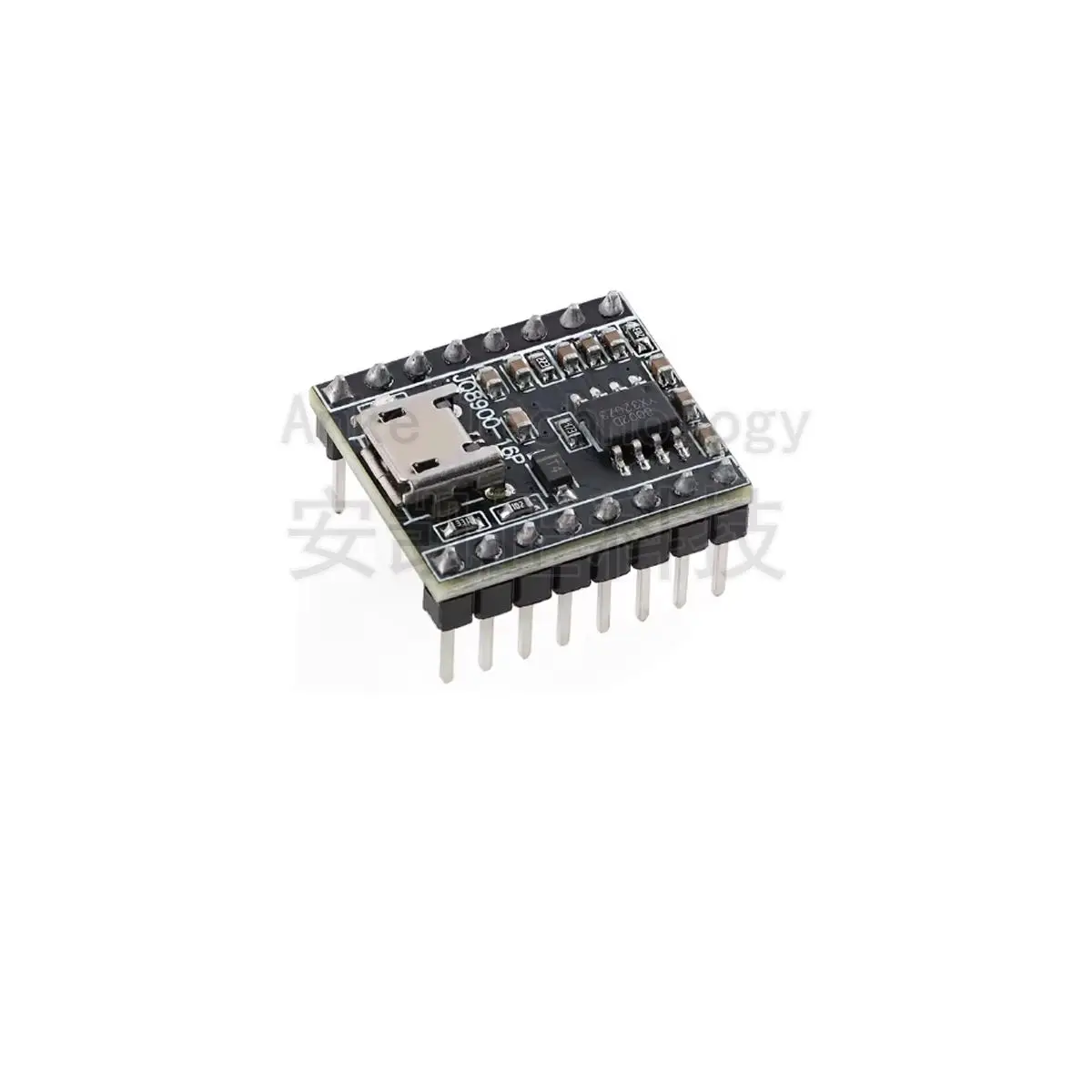 JQ8900 Voice Broadcast Module Customized Music Intelligent Voice Broadcast USB Serial Port MP3 Recognition Module