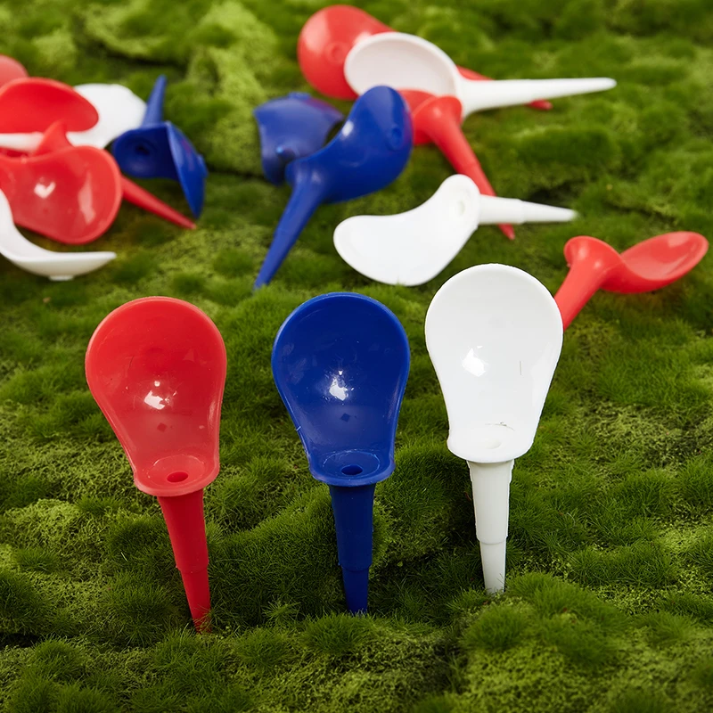 تيشيرتات بلاستيكية مضادة للشرائح للجولف ، تيشيرتات على شكل كرسي ، أظافر كروية ، 85: 10