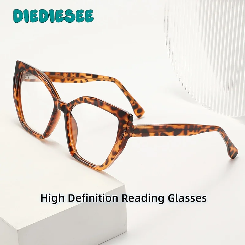 

DIEDIESEE Women's Anti Blue Light Reading Glasses Personalized Flat Light Glasses Customizable Prescription Glasses 9203