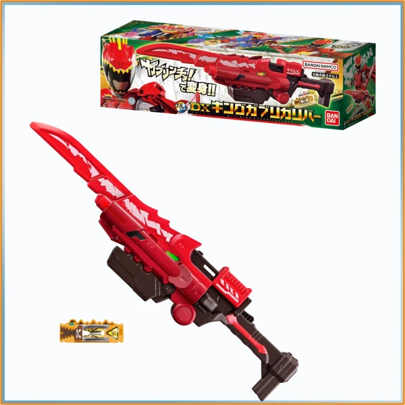 

Подлинная в наличии Bandai Ohsama Sentai King-Ohger Dx Crimson Gaburiber - Gaburiblade & Dragon Gaburiblade Игрушка в подарок для фанатов