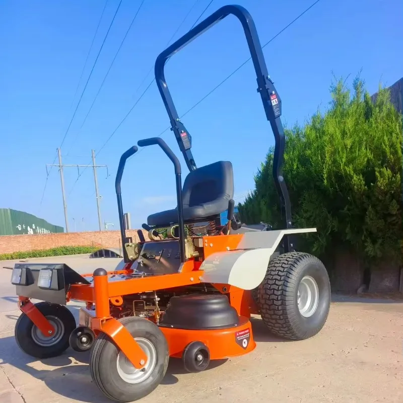 High Efficiency Zero Turn Lawn Mower Ride On Flexible Operation Durable Blades Golf Course Lawn Maintenance Machine