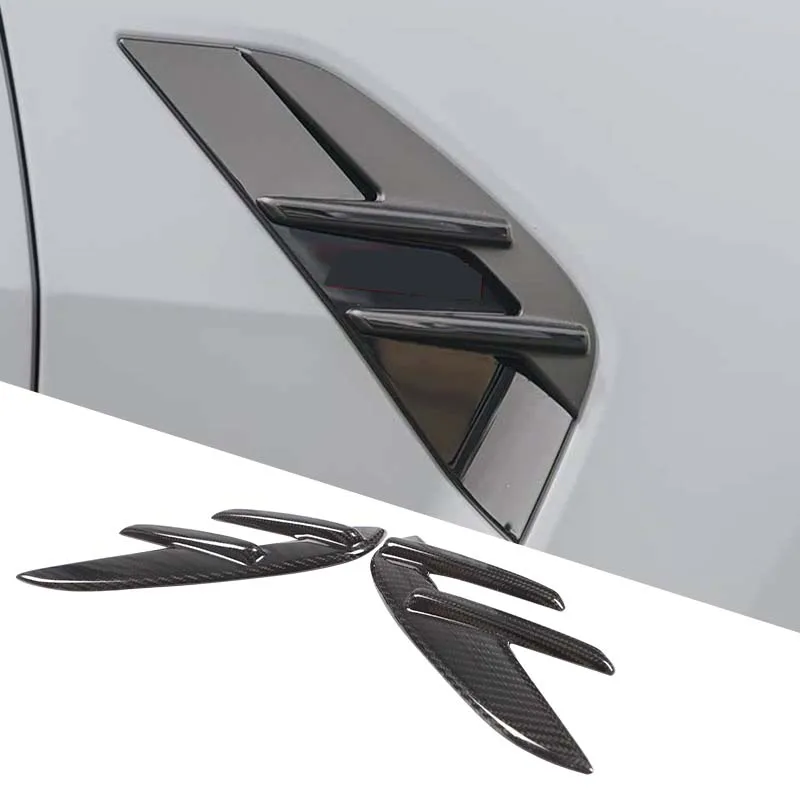 

Real Dry Carbon Fiber Side Fender for BMW M3 Series G80 G81/M4 Series G82 G83 OEM Style 2021-IN 2Pcs/Set Modification Accessorie