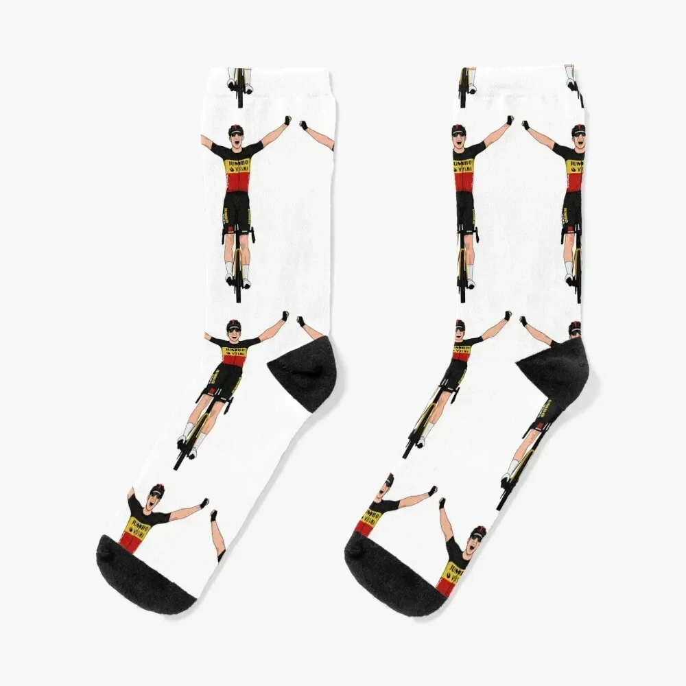 

Wout Van Aert - TDF 2021 Socks luxury Soccer sheer Men's Socks Luxury Women's