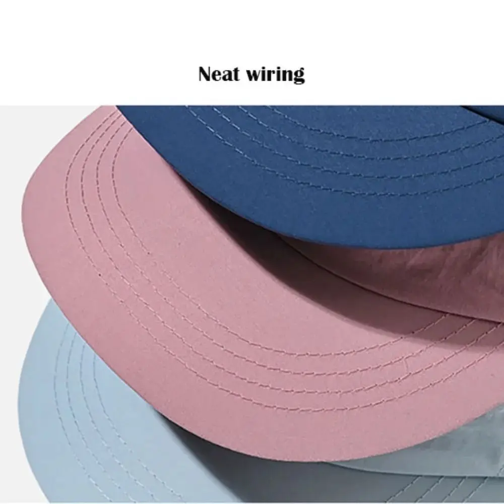 

Waterproof Baseball Cap Japanese Style Drawstring Design Sunshade Cap Quick-drying Adjustable Snapback Hats Trucker Cap