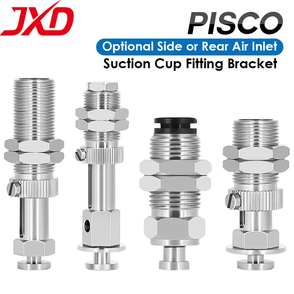 

JXD PISCO VPC/VPD/PEEK Vacuum Sucker Metal Pneumatic Suction Cup Connecting Rod