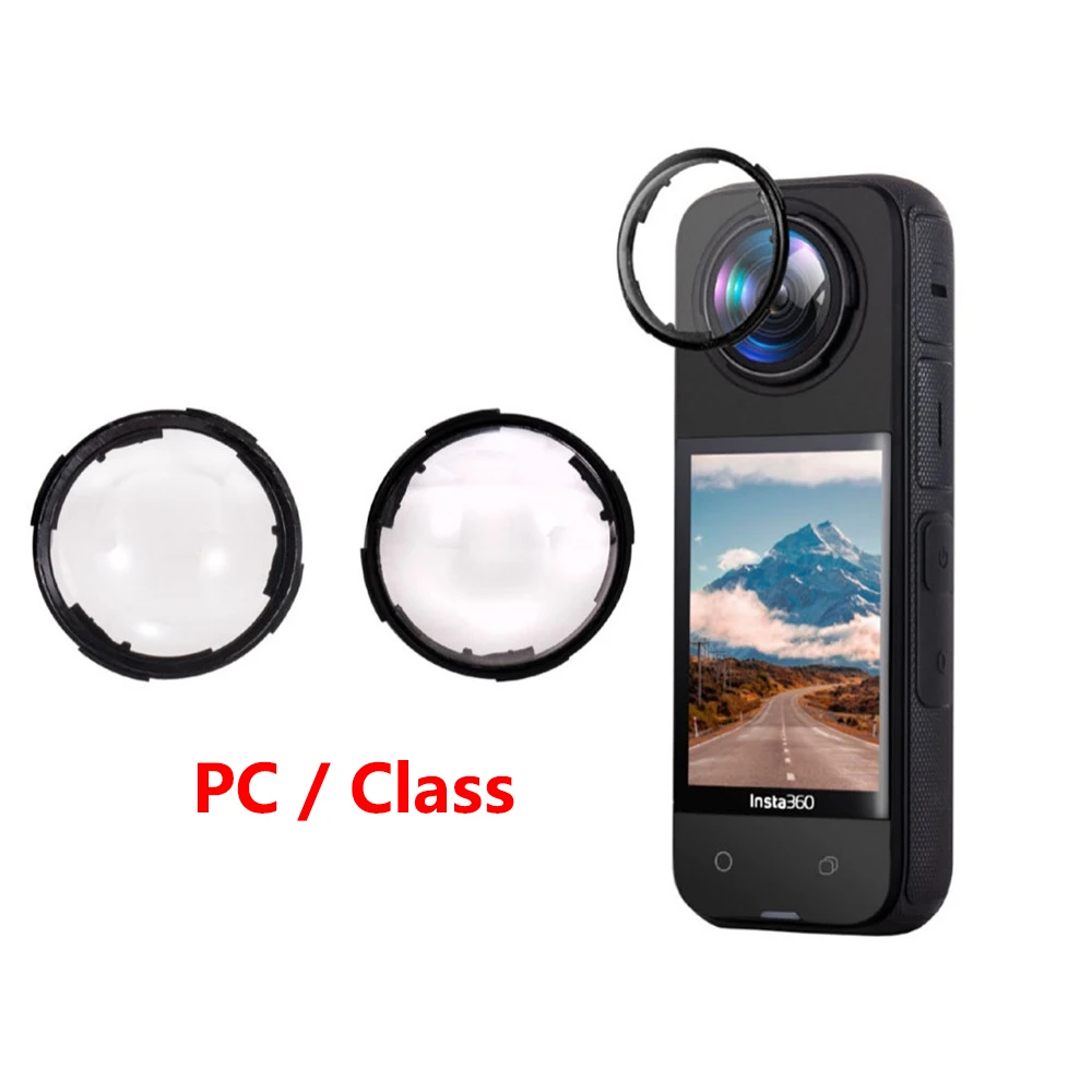 

Lens Guards For Insta360 X4 Sports Camera Rotating Optical Tempered Glass Protective Mirror/PC Len Protective Mirror Accessories