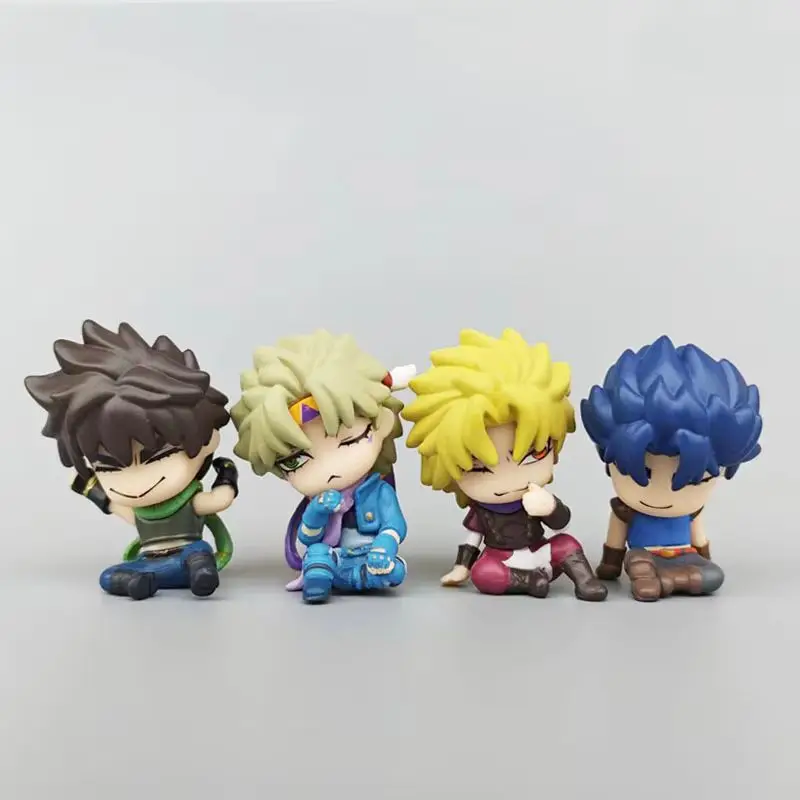 

Коллекционные мини-фигурки Джонатана Джозефа Дио Брандо из «Невероятных приключений ДжоДжо», 4 шт., 5 см, модель-статуэтка, игрушка-подарок для фанатов аниме