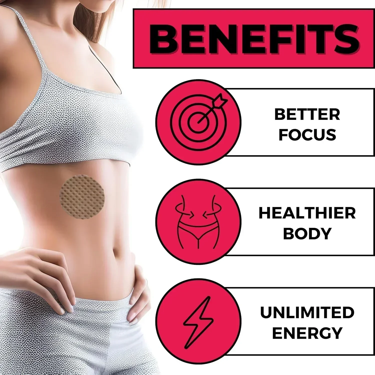 30 Patches Vitamin B12 Transdermal Patches, - Supports Energy Production, Brain Function & Metabolism