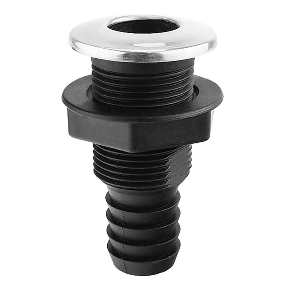

Resistant Nylon Plastic Rim Bilge Pump Straight Fitting for Boats Yachts Autocaravans Kitchen Grill Installation