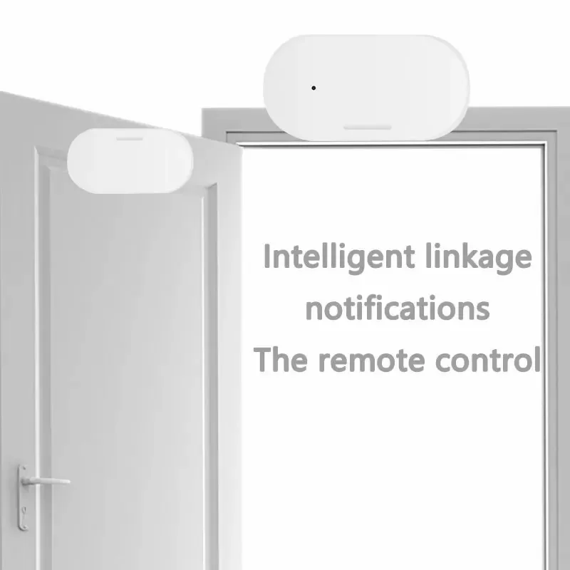 Tuya Zigbee 문짝 및 창문 센서, 스마트 홈 문짝 자기 센서, 무선 감지기 경보 시스템, 알렉사 구글 지지대