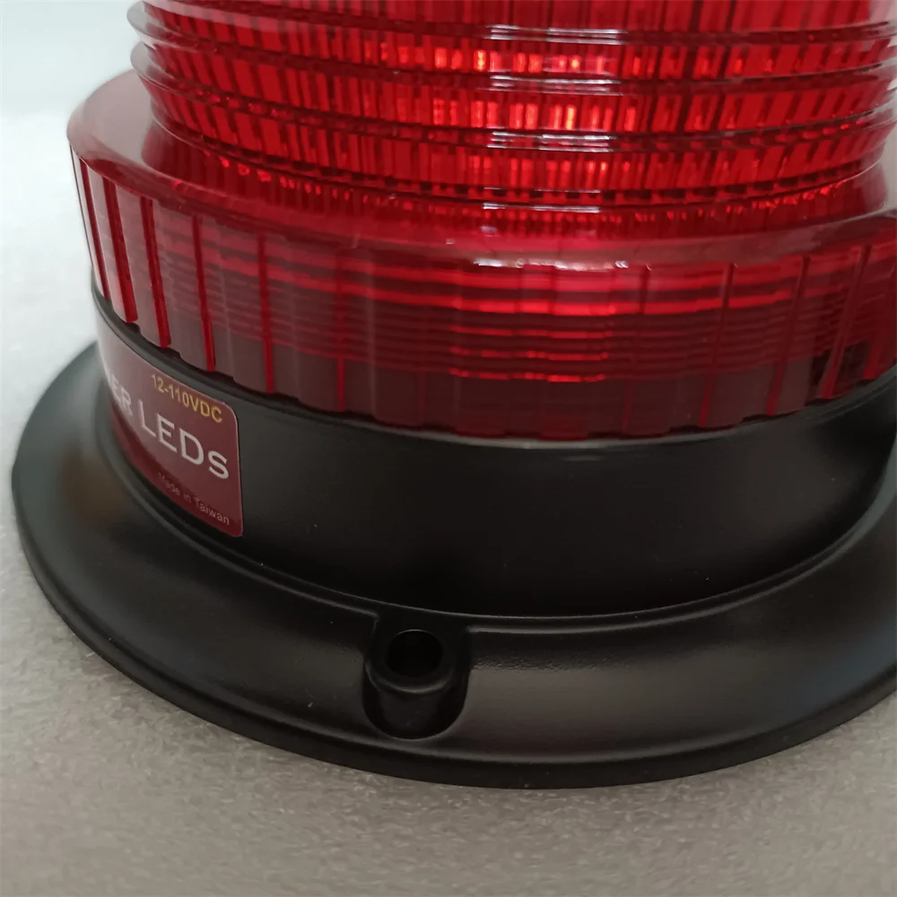 Red Led Beacon Warning Light DC 12-110V 12 24 36 48 72 80 Volt Linde 0009741801 Annunciation Lamp Caution Strobe Light Sirens