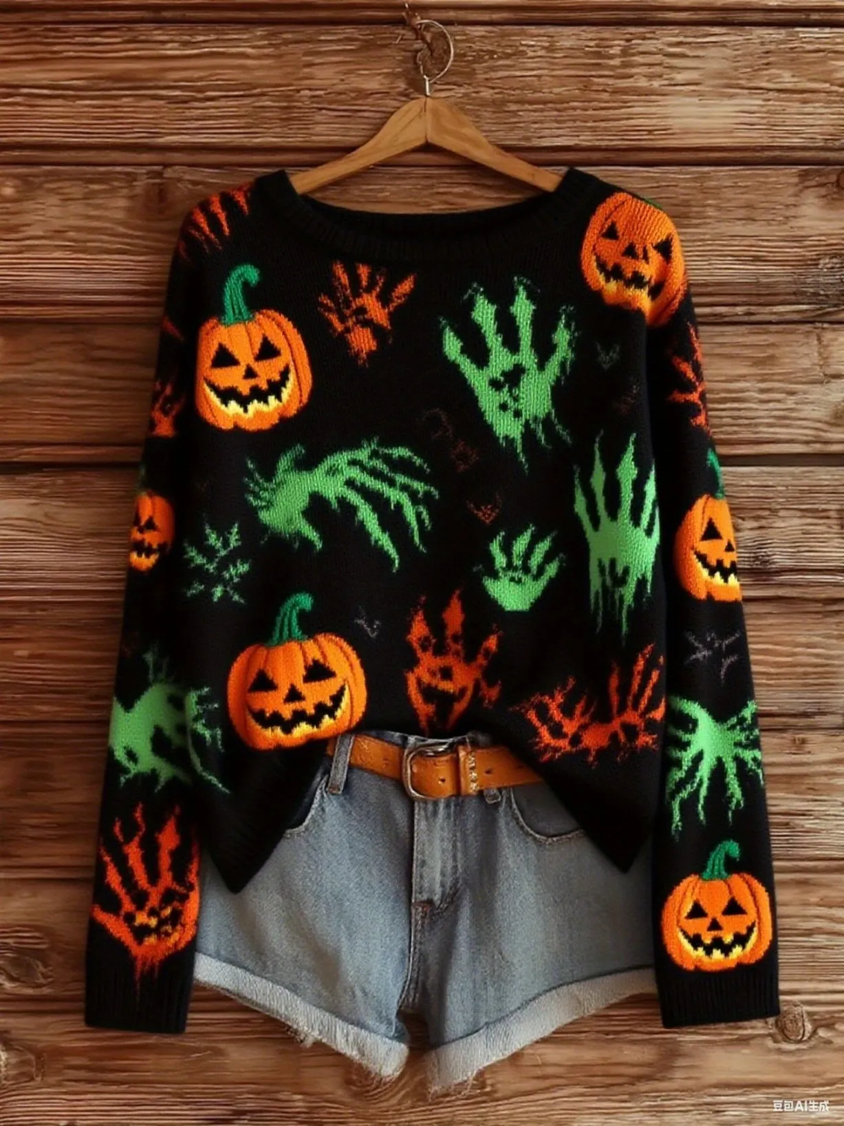 

Осенне-зимние вязаные свитера на Хэллоуин, винтажный модный легкий свитер, повседневная уличная одежда, джемперы для девочек, топы y2k