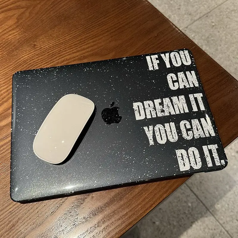 High End Trendy Fashion Notebook Case for Macbook Air 13 13.6 M4 M1 Pro 14 16 M4 Air 15 A1398 13 M3 M2 Cover A3113 A2681 Glitter