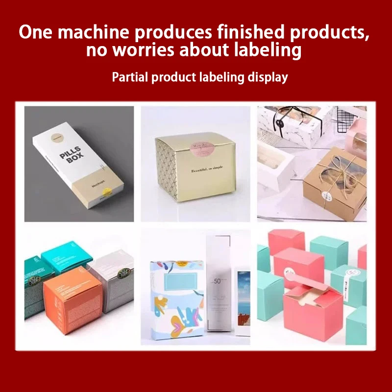 Rectangular Right Angle Carton Sealing Machine Box 90 Corner Packing Stick Sticker Labeling Machine 220V 900W Sealing Machine