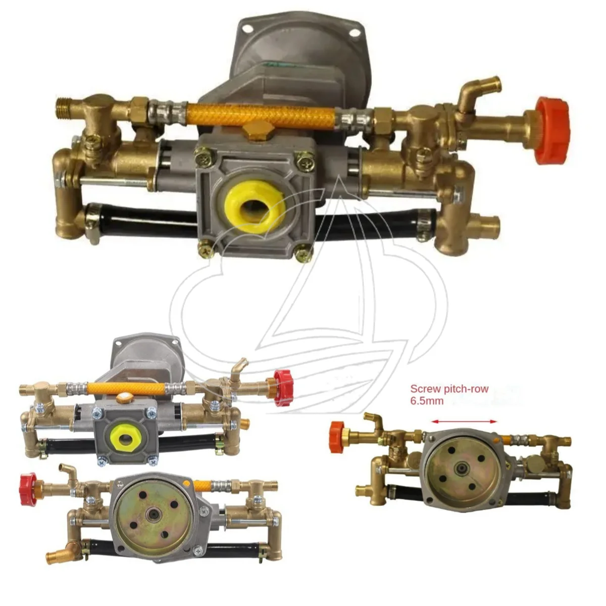 Universal High Pressure Sprayer Pump Head for 139F 140F GX35 Engine, Agricultural Garden Power Sprayer Replacement Part