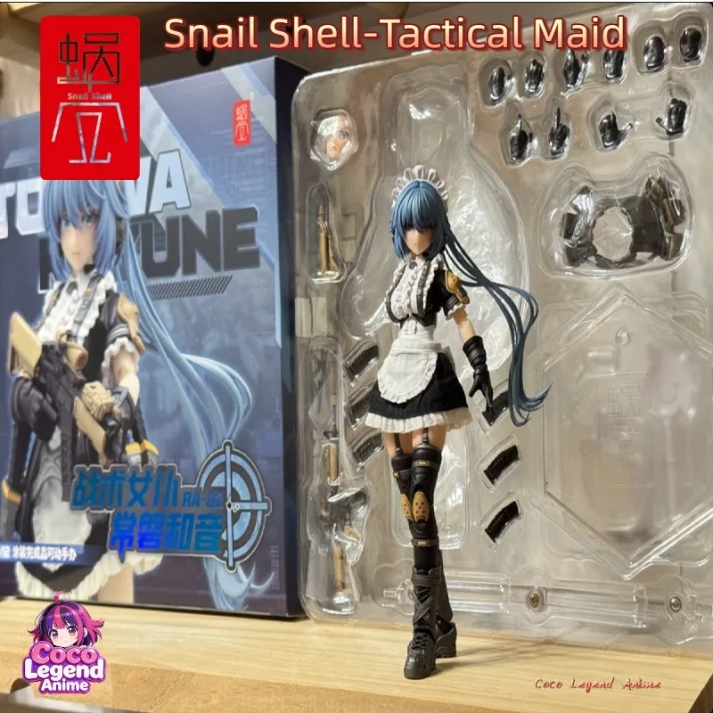 

In stock: Snail Shell RA-02 Tactical Maid Tokiwa Kazune 1/12 movable cloth doll action figure model Toys Collectibles Gifts