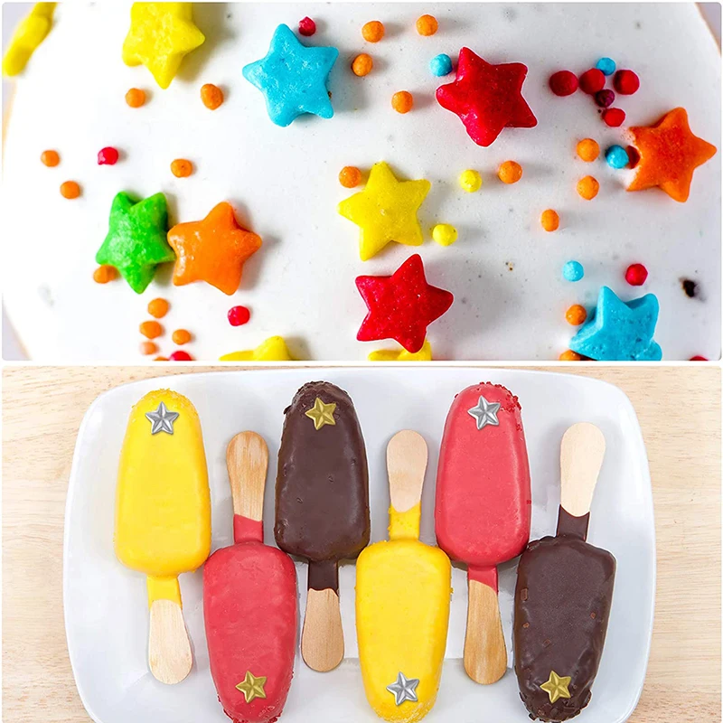 Star Shaped Chocolate Mold Wax Melt Moldes De Silicona Non-Stick Candy Confeitaria Silicone Mould Ice Cube Cake Decoration Tool