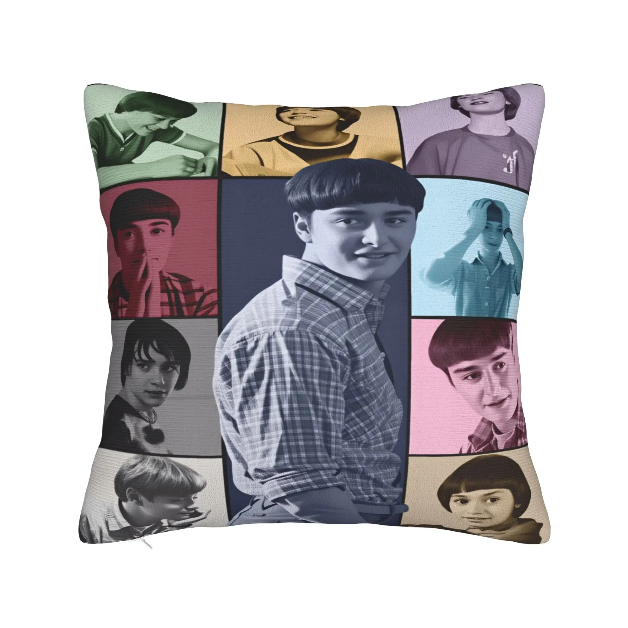 

Will Byers Pillowcases Retro Trendy Pillow Case For Sofa Couch Bed Living Room Square Pillow Cover