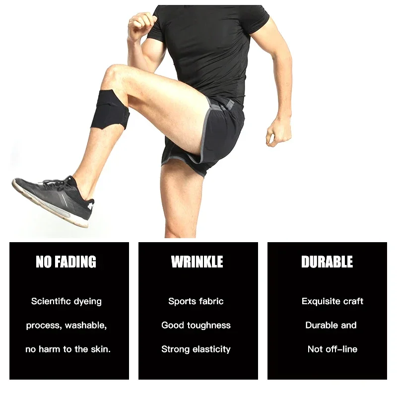 Bolsa de teléfono mejorada de 7 pulgadas, bolsa de pantorrilla elástica para deportes para correr, bolsa de rodilla para gimnasio, bolsa de Crus,