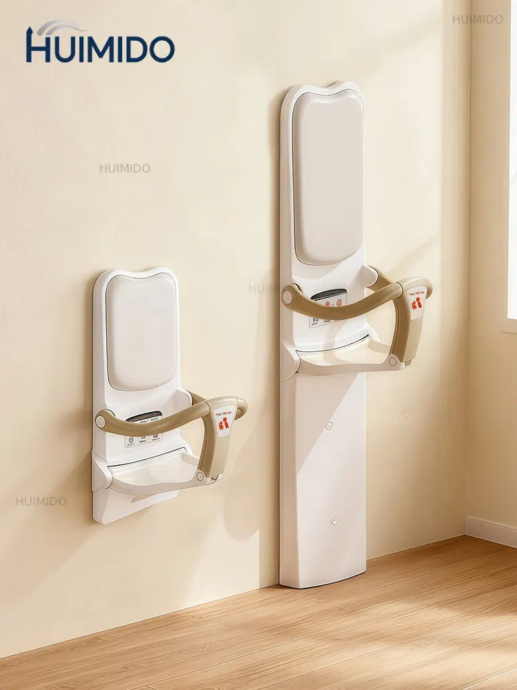 Baby care table folding public third bathroom toilet children folding seat mother and baby bathroom wall seat