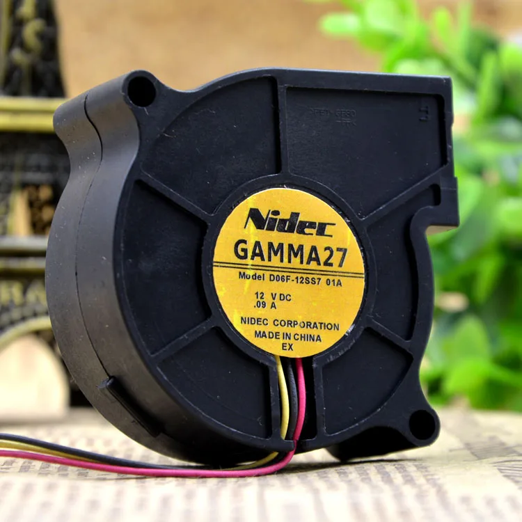 GAMMA27 D06F-12SS7 6025 6CM 12V 0.09A Quạt Làm Mát