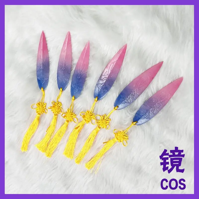 

Kpop Demon Hunter Huntrix Zoey Weapons 3D Printing High-quality Delicate Accessories Knife Divine Sword Zoey Cosplay Accessories
