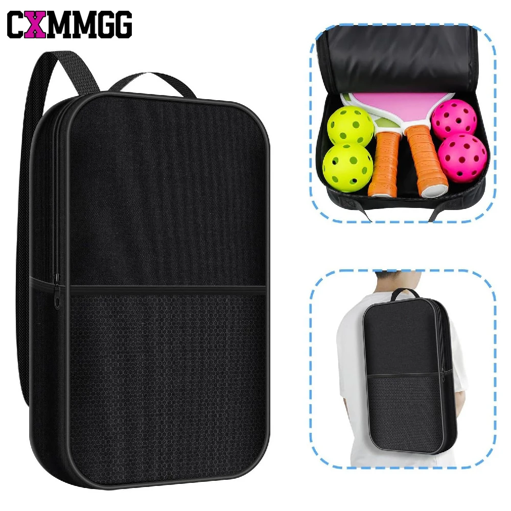 

Портативная сумка-слинг для пиклбола для женщин и мужчин, легкий рюкзак для пиклбола, сумка для ракеток, дорожный чехол для ракеток для пиклбола для занятий спортом