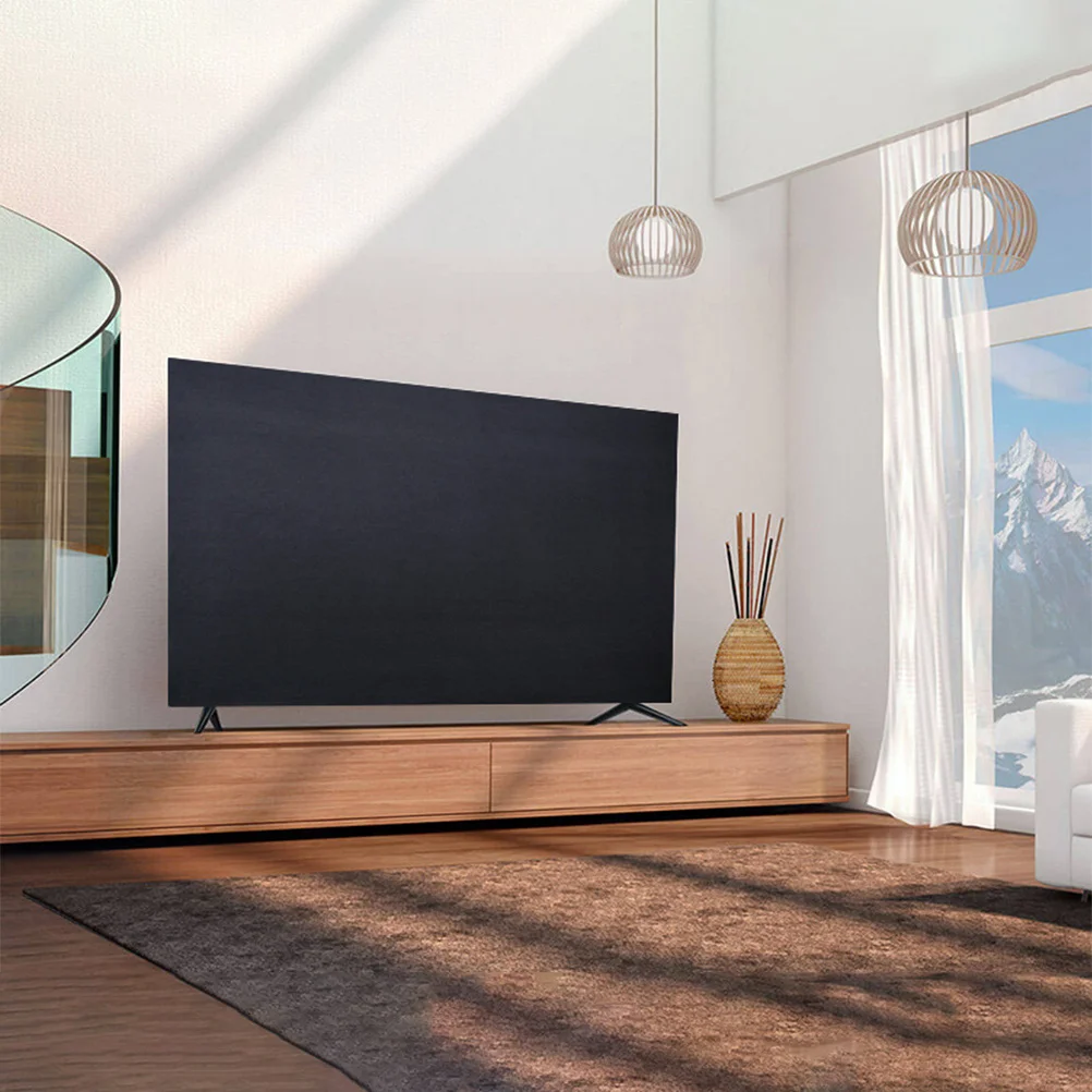 Screen Protective Cover Stretch Fabric Elastic Television Dust Cover Monitor Protector Lightweight Durable Screen Guard