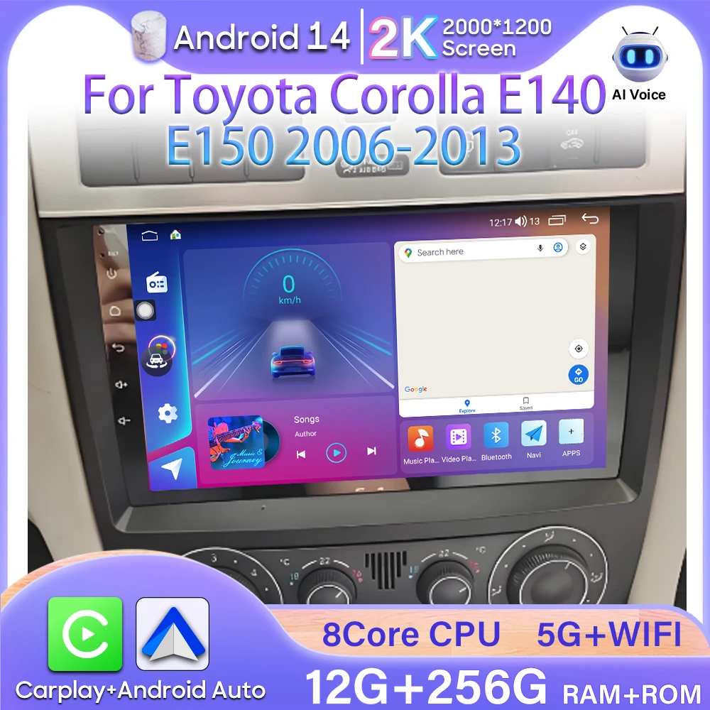 

Android 14 For Mercedes Benz W203 W209 C180 C200 C220 C230 2005 - 2009 Video Player Car Radio Stereo GPS Carplay No 2din Video