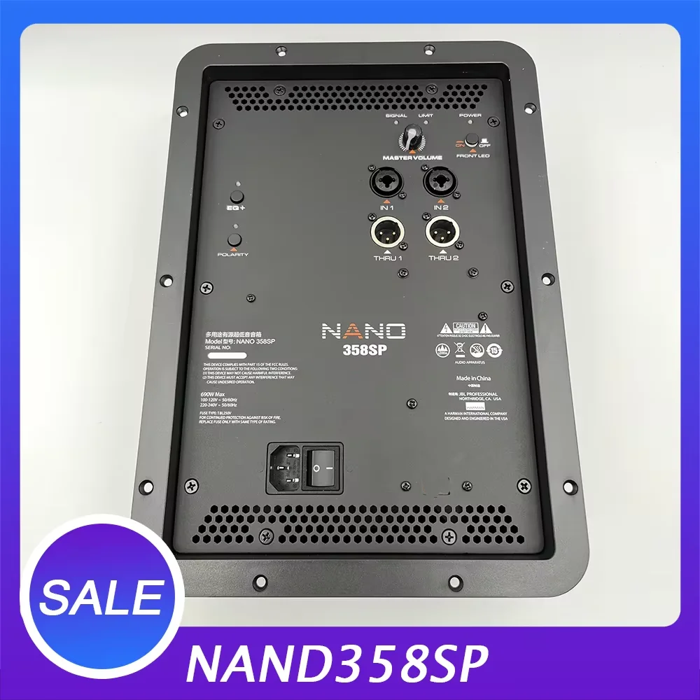 

18” Self-Powered Subwoofer NAND358SP NAND 358SP For Subwoofer Amplifier Module
