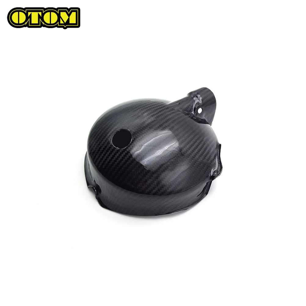 OTOM 2008-2023 Motorcycle Clutch Cover Guard Carbon Fiber Engine Protector YZ250 YZ250X YZ250F WR250F YZ450F WR450F DT230 MT250 - view 6