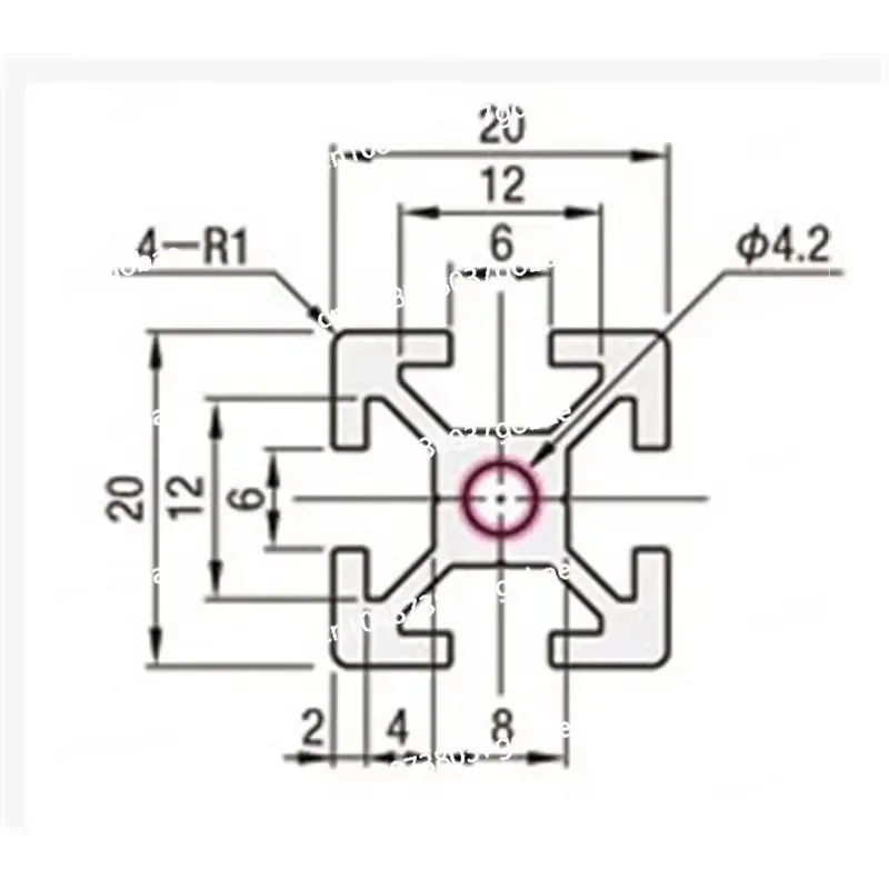 

Kit V2.4 3D Printer Anodizing Blind Joint Squeezing Frame