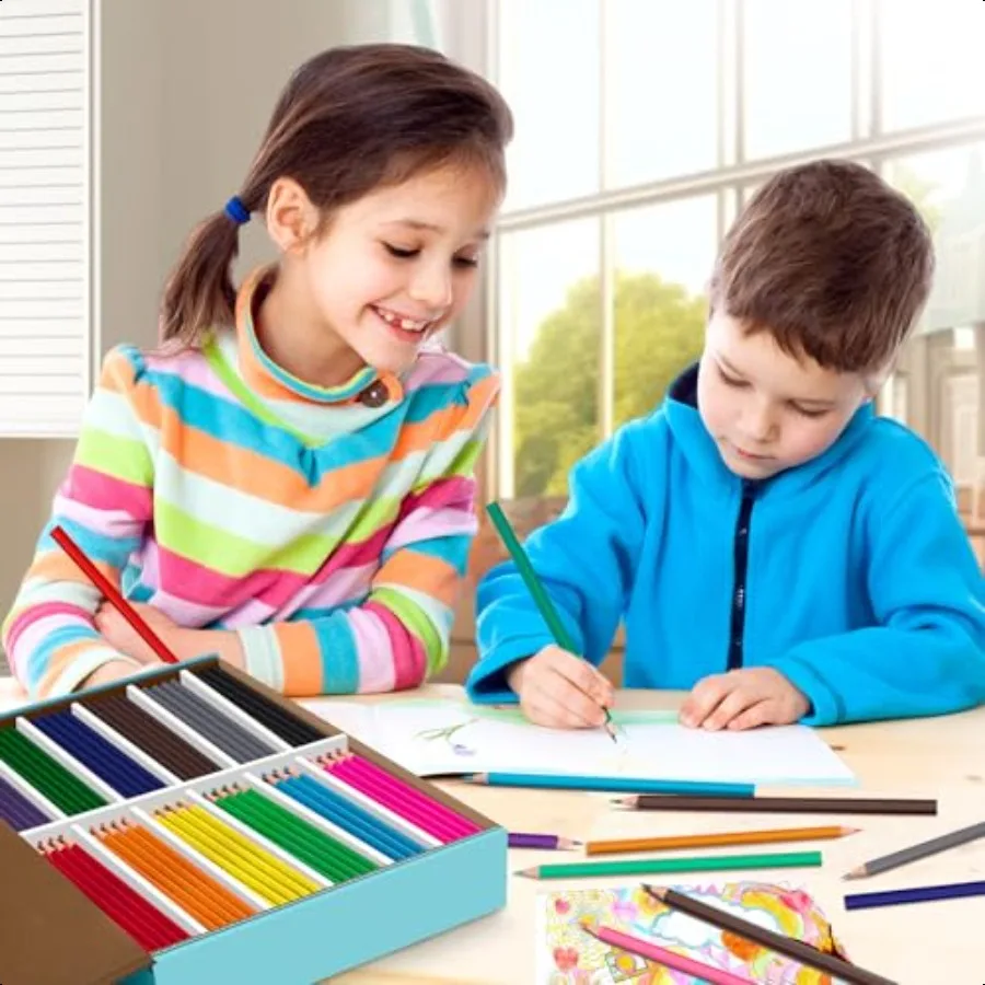 480 عدد أقلام رصاص ملونة بكميات كبيرة 12 لونًا متنوعة مجموعة أقلام تلوين مشحونة مسبقًا للمعلمين البالغين الفصول الدراسية الإضافية