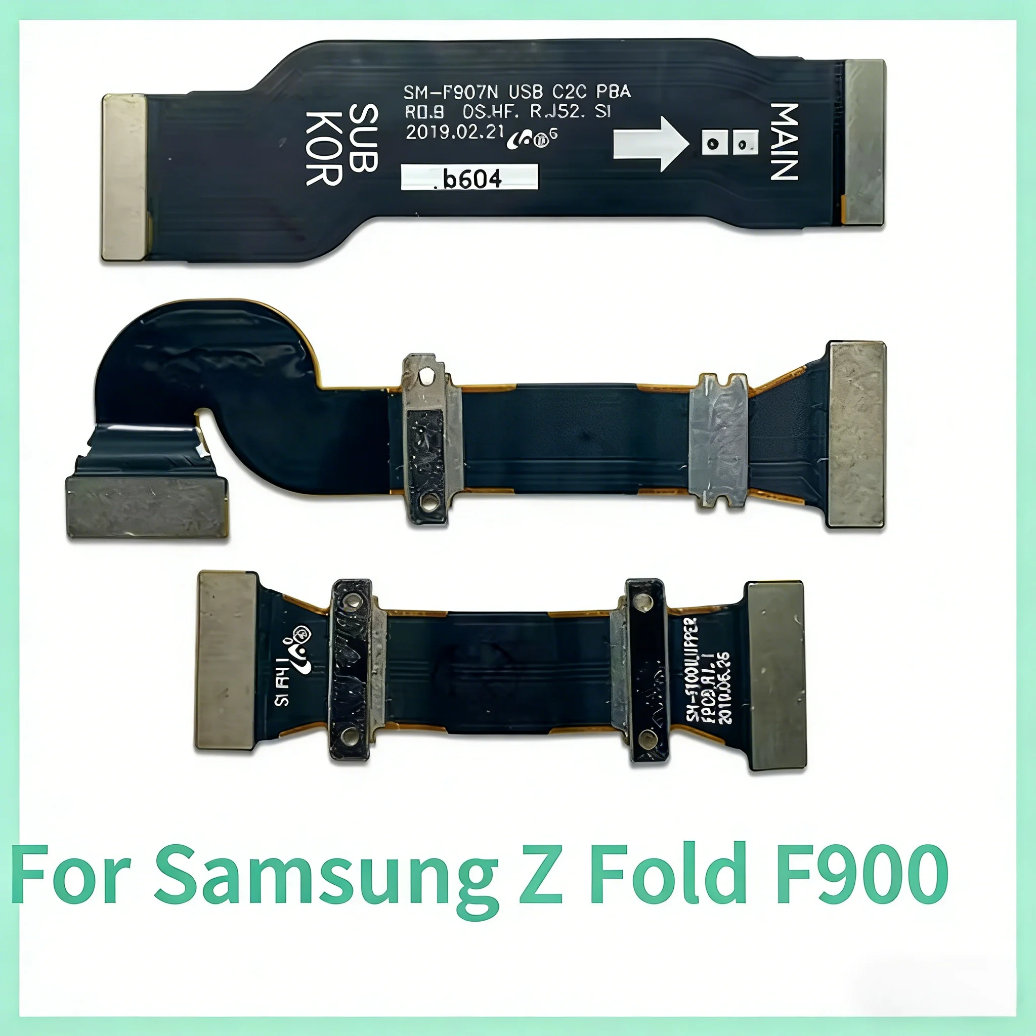 for Samsung Z Fold 2 3 4 5 LCD Display Cable, F916 F936 F946 F900 Motherboard Flex Cable Replacement