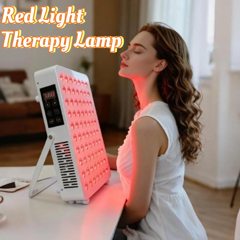 

Лампа для красносветовой терапии, большая панель с лампами в ряд, для удаления акне, омоложения кожи, многофункциональный косметический прибор