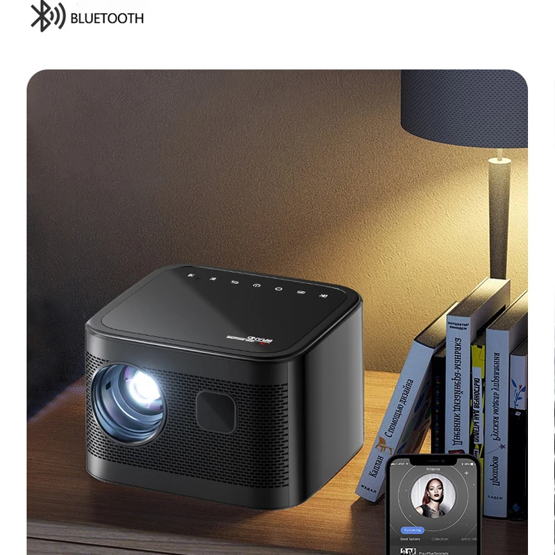 SmartIdea Auto Focus Android TV Smart 4K Projector 5G WiFi Bluetooth5.1 Full HD LCD LED Dust-free 1080P Portable Projectors