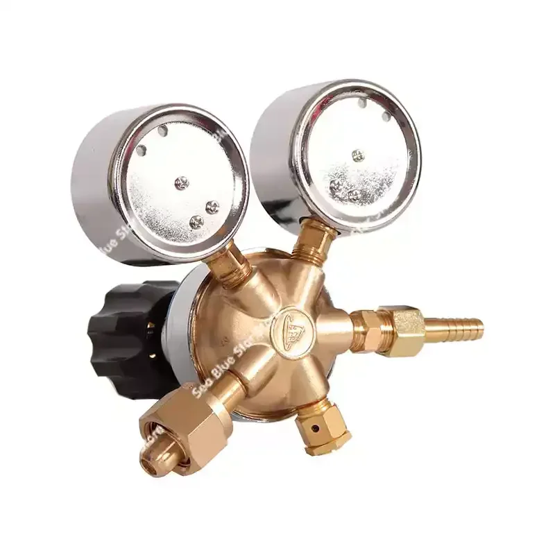 YQT-6 carbon dioxide decompressor 0.6 * 25MPA all copper