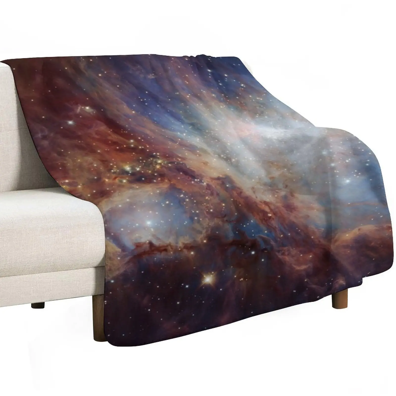 Orion Nebula star formation M 42 Messier 42 ESO Space Telescope Picture HD HIGH QUALITY Throw Blanket Furrys For Baby Blankets