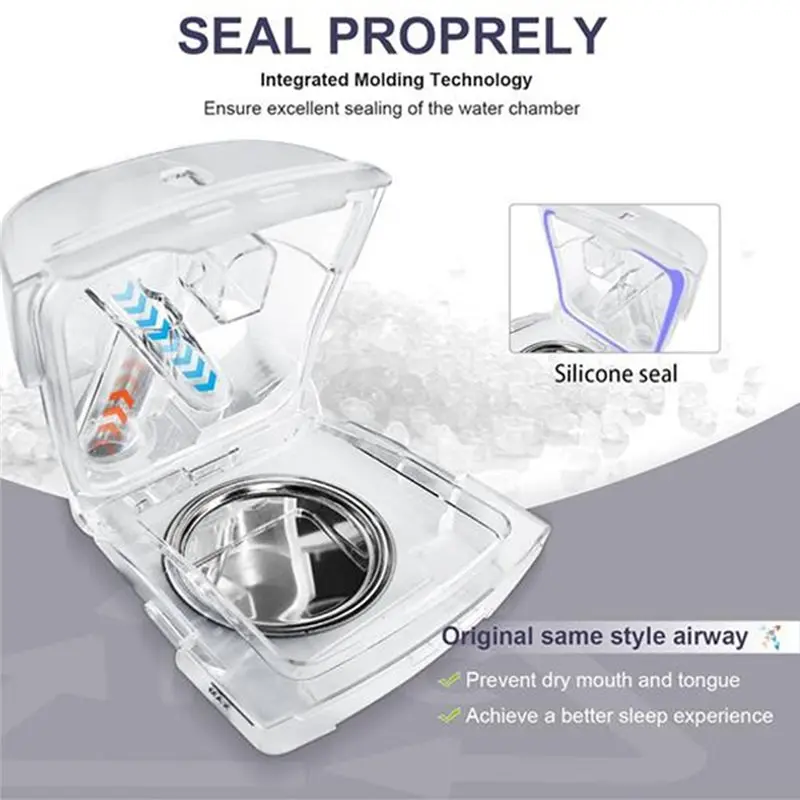 A73U For Resmed Airsense 11 Compatible CPAP Water Chamber- 2 PCS Replacement Leak-Free& Humidity Control Consistent