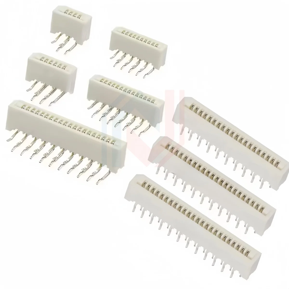 10Pcs 1.0mm FPC/FFC Connector LCD Flexible Flat Cable Socket Double Row 4/5/6/7/8/9/10/11/12/14/16/18/20/22/24/26/28/30/31 Pin