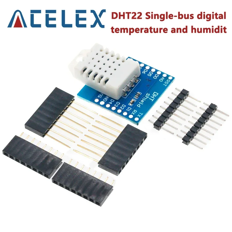 DHT22 Pro Shield for WEMOS D1 mini DHT22 Single-bus digital temperature and humidity sensor module sensor